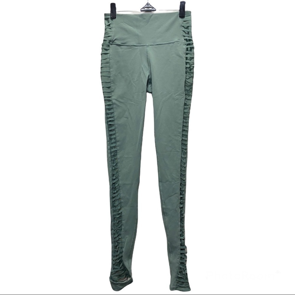ALO Yoga Green Leggings size S - Picture 2 of 6